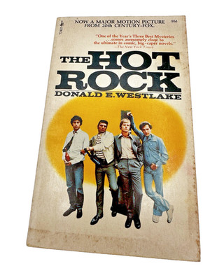 The Hot Rock Donald E Westlake Pocket Books 4th Print 1972 Movie Tie-In