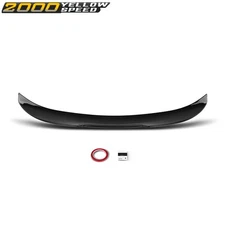 Rear Spoiler Lip Wing Gloss Black PSM Style Fit For 2010-17 BMW 5 Series F10 M5