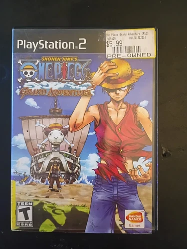 One Piece: Grand Adventure (Sony PlayStation 2 PS2) Complete CIB - tested