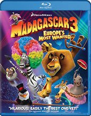 Madagascar 3: Europe's Most Wanted [Blu-ray] NEW!