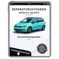 VW Touran 5T Ab 2015 Karosserie Montagearbeiten AußEn Reparaturhandbuch Download