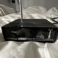 Ramsey FM10A Stereo FM Transmitter RCA In/Out 2-Channel Black