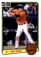 2017 Donruss '83 Retro Variations #RV3 Mark Trumbo - BB