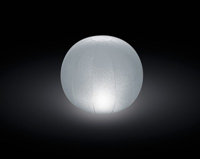 B-Ware! Intex LED-Schwimmleuchte Kugel 28693 4 Farben farbwechselnd