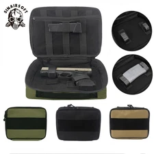 Tactical Pistol Carry Functional Case Pack Holster Portable Hand gun Carrier Bag