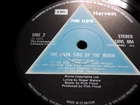 PINK FLOYD DARK SIDE OF THE MOON SOLID BLUE 1st Ex  Rarest A2 B2 TOP Sound~~~~~~