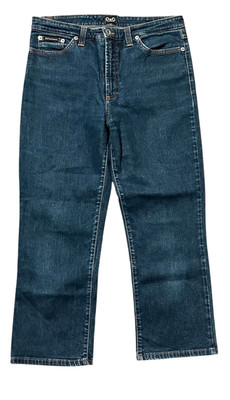 D&G Dolce und Gabanna Jeans Damen W28 L22 Denim Blau Italian Straight Leg