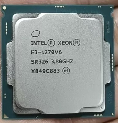 Intel Xeon E3-1270 V6 LGA1151 3.80 GHz 4 of cores SR326 CPU Processor