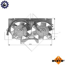 FAN ENGINE COOLING 47036 FOR 4FA/4EB/4FB/4FC/4GA/4GB/4GC/4HA/4HB/4ED/4FD 2.5L