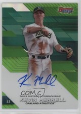 2017 Bowman's Best of Green Refractor 63/99 Kevin Merrell #B17-KME Auto 00hi