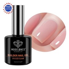 Builder Nail Gel 8-in-One Neutral Nude Pink Led modelones Thickening Apex Rose