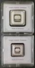 Geiger 5 gram and 10 gram Silver Bars with Assay Certificates in Plastic Holders