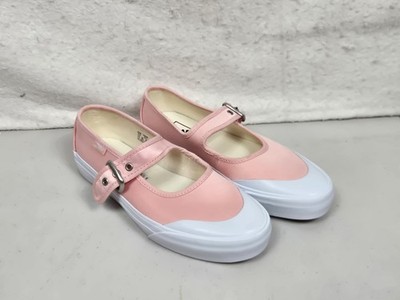Vans Mary Jane Ballet Shoes Women s US 6 Rose Pink Buckle Strap