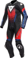 Dainese Laguna Seca 6 perforierte 1-Teiler Motorrad Lederkombi