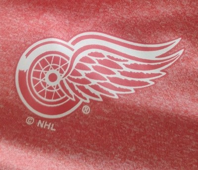 Detroit Red Wings NHL Hockey Team 1/4 Zip Pullover Size XL Red
