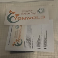 Yonwold Organic Grounding Sheet 60x80 Inch Grid Pattern White GOTS Certified