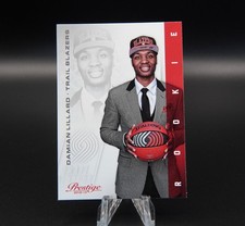 2012-13 Prestige - Rookie Damian Lillard #214 (RC)