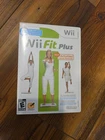 Wii Fit Plus (Wii, 2009) CASE & MANUAL ONLY