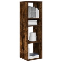 BüCherregal RäUchereiche 34X31X112 Cm Holzwerkstoff Standregal