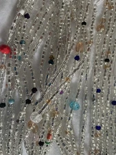 45 in Baya, Waist Bead, On Cotton String, Women, Men