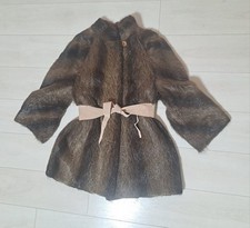 Pelliccia di castoro selvatico a pelo lungo praticamente come nuova!