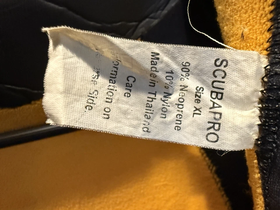 Traje de neopreno para hombre Scubapro Everflex 7/5 mm talla XL, buen estado uno reparado parece Foto 4 de 4