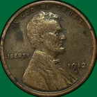 1912-S Lincoln Wheat Cent Choice Very Fine VF+/XF Coin #36944