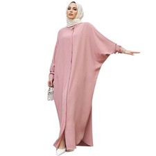 Prayer Clothes For Muslim Women: Ramadan Abaya Muslim Batwing Sleeve One Size