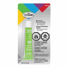 Testor Corp. Cement for Metal and Wood 5/8 oz TES281221 Misc. Adhesives Fillers