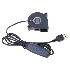 5V USB Powered PC Router Fan 5015 High Airflow Cooling Fan Adjustable Speed