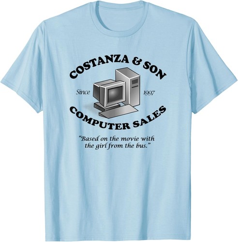 Costanza and Son Computer Sales T-Shirt Hoodie - Picture 7 of 11