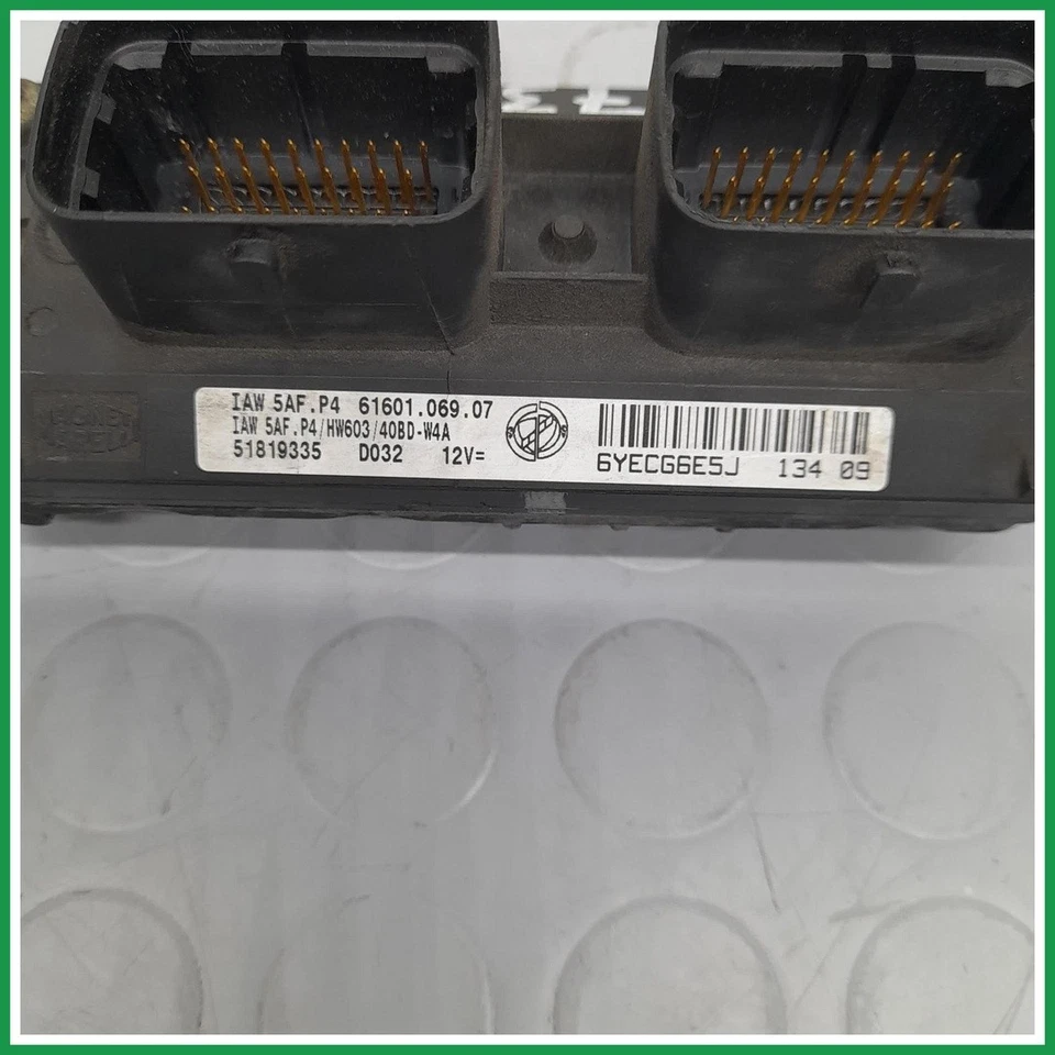 Centralina Iniezione Magneti Marelli IAW5AF.P4 Fiat Punto II 51827446 2003 2009  - Immagine 3 di 4