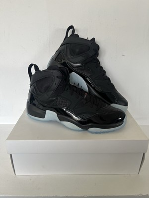 Nike Jordan Jumpman Two Trey Black-University Red/Black Herren Größe Uk 11