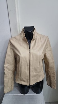 MOTIVI Damen Lederjacke Farbe beige Gr. 44 Cod. AN322