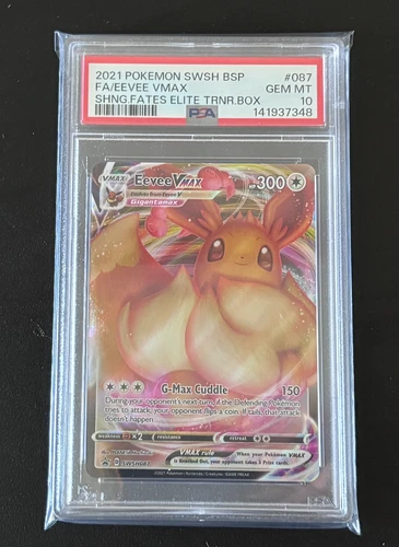Eevee VMAX Swsh087 Swsh: Sword & Shield Promo  --  PSA 10