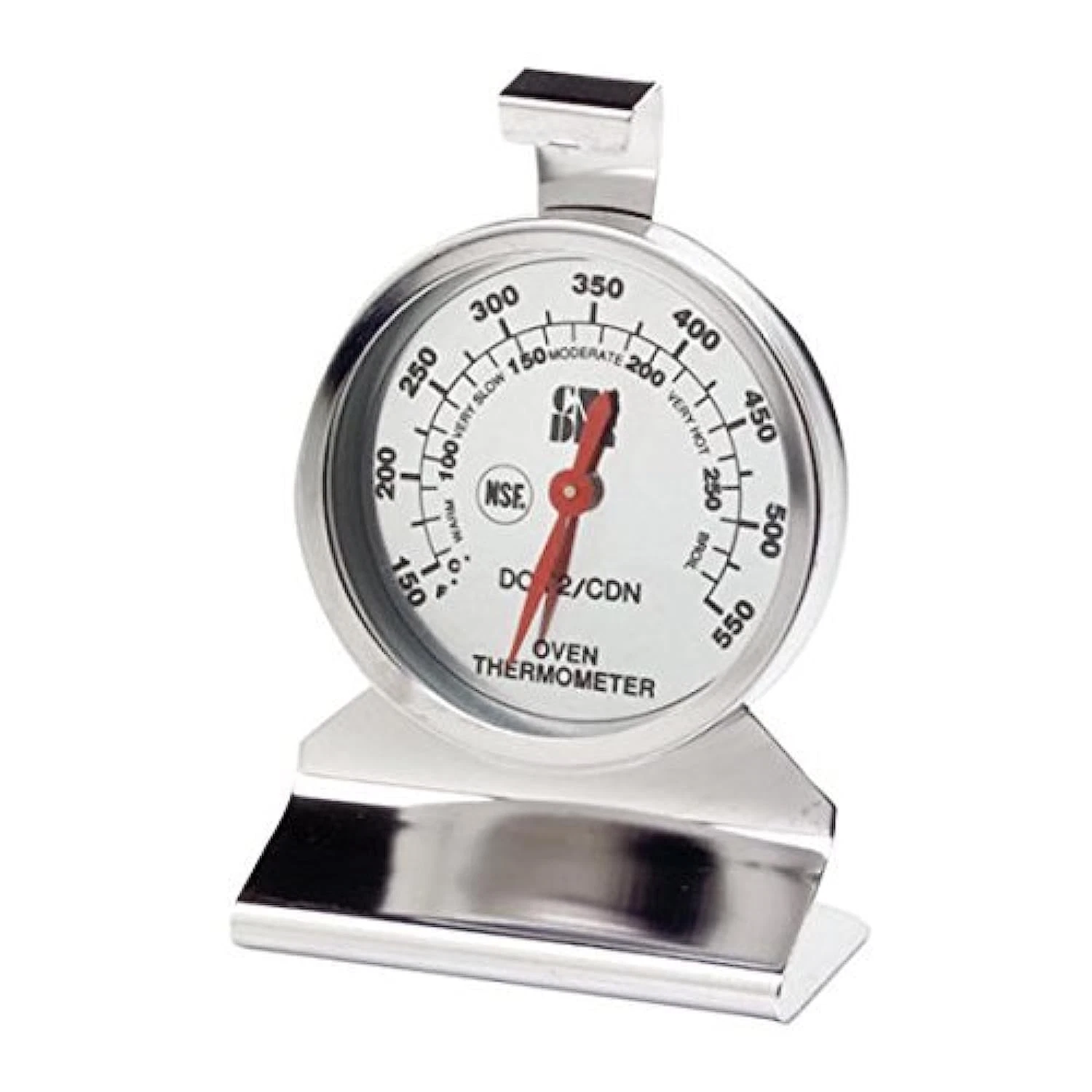 Cdn Proaccurate Oven Thermometer Large Dial Stainless Steel Nsf Certified 550F
Opens in a new window
