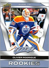 2025-26 Upper Deck MVP Oliver Rodrigue SP Rookies Edmonton Oilers 