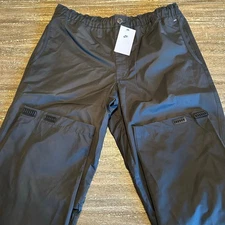 NWT Nike Tech Woven Pants Weatherproof Adjustable Charcoal Grey Men’s Large
