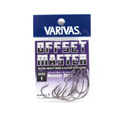 Varivas Offset Master Hook Monster Class Size 1 (2742)