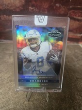 2025 Panini Honors Football Omarion Hampton Rookie Card /49 Auto Sealed Chargers
