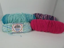 Various Brands Assorted Colors & Weights - Blends Lightly Used Yarn Lot