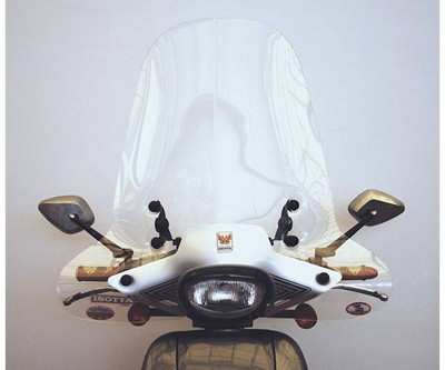 Windschutzscheibe Isotta Mittlerer Schutz Aprilia Scarabeo 24 T 50 1994 2013 147