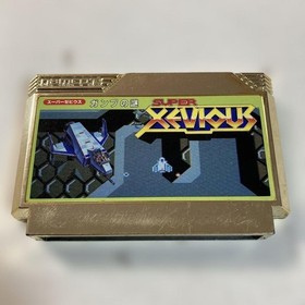 Namco Super Xevious Gump no Nazo Famicom Game Cartridge Tested