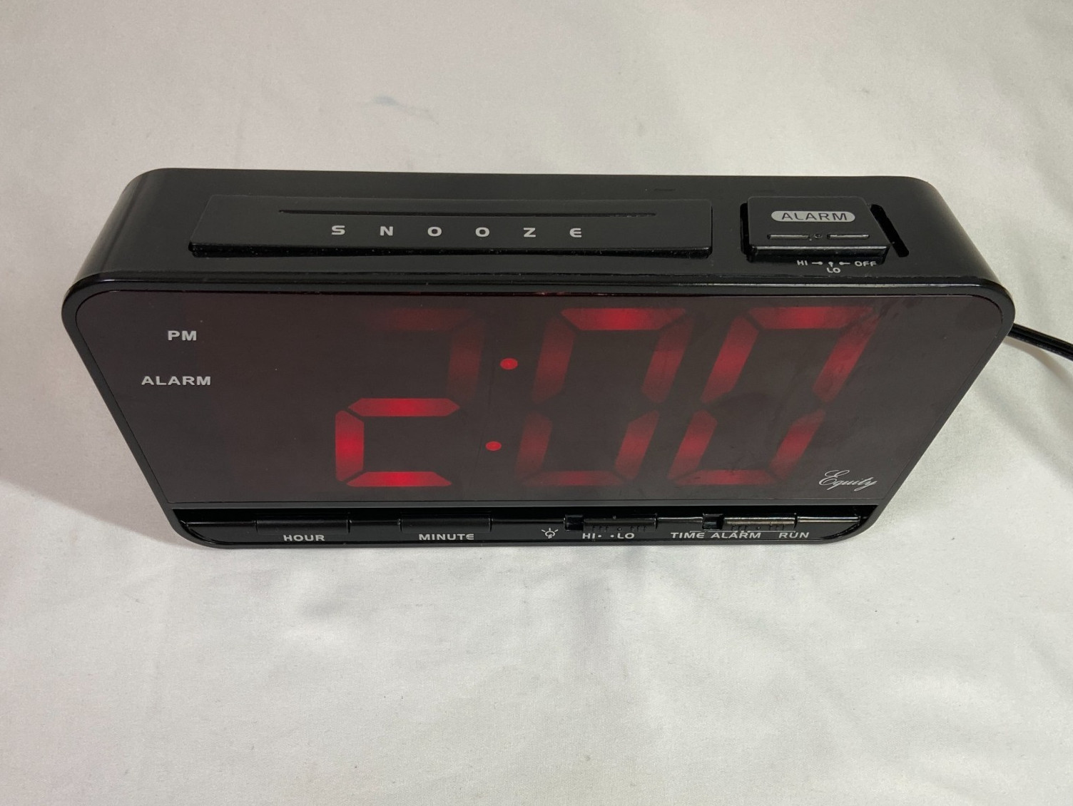 Red Large Display Hi/low