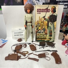 Marx Johnny West Series Geronimo Complete with 1st Edition Box