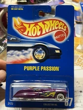 1991 Hot Wheels #87 Purple Passion