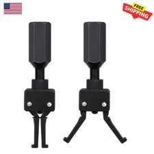 Precision Dual Jaw Bearing Puller Tool - 2 Pack Slide Hammer Attachments