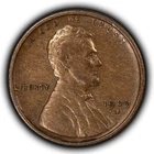 1909-S 1c Lincoln Wheat Small Cent - Wood Grain - VF - SKU-Y6291