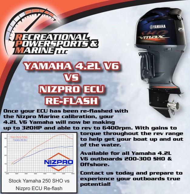 Yamaha 4.2L V6 Outboard Nizpro Ecu Flash eBay