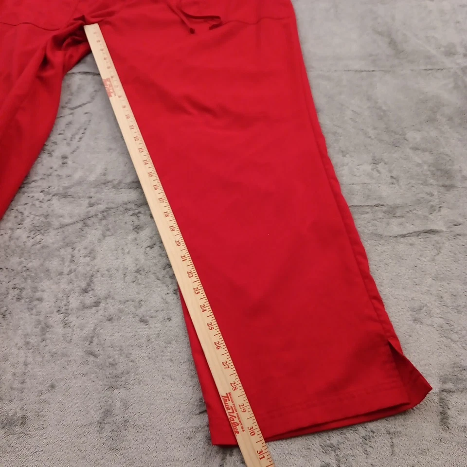 Grey's Anatomy Active Scrub Pants Womens 3XL Red Style #4275X - Image 4 of 4